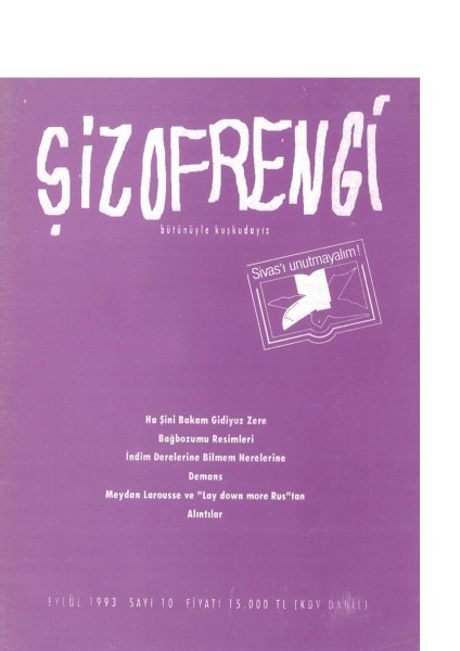 Şizofrengi 10 kapak